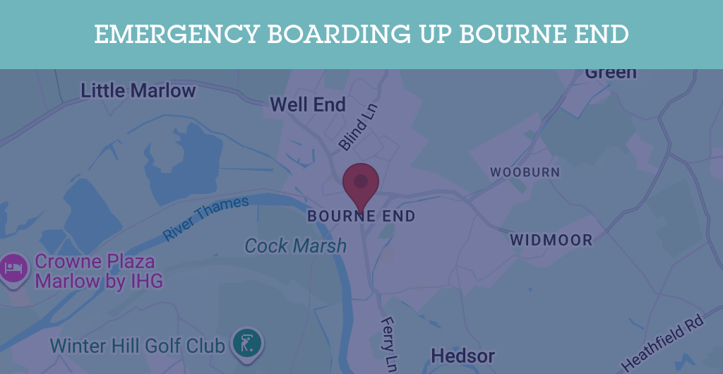 Emergency Boarding Up Services in Bourne End - MK43