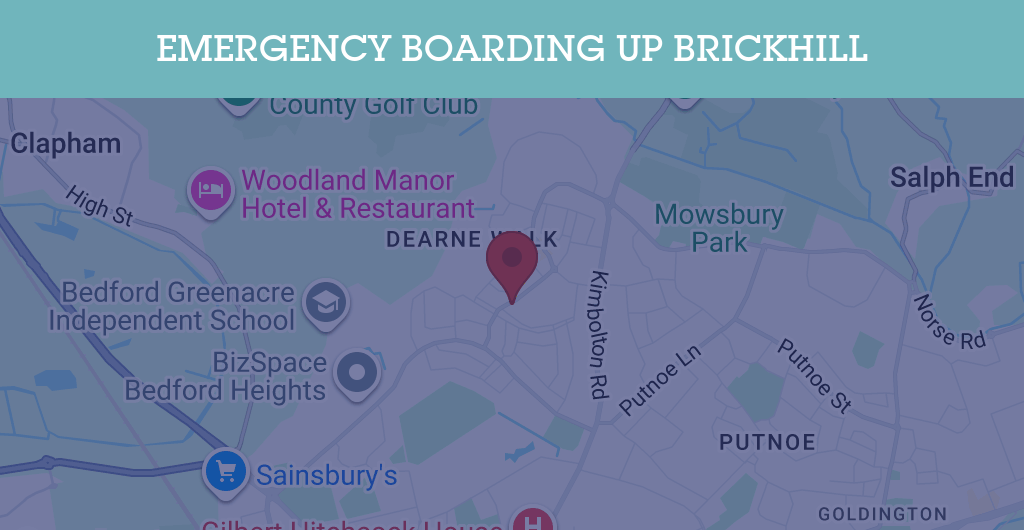 Emergency Boarding Up Services in Brickhill - MK41
