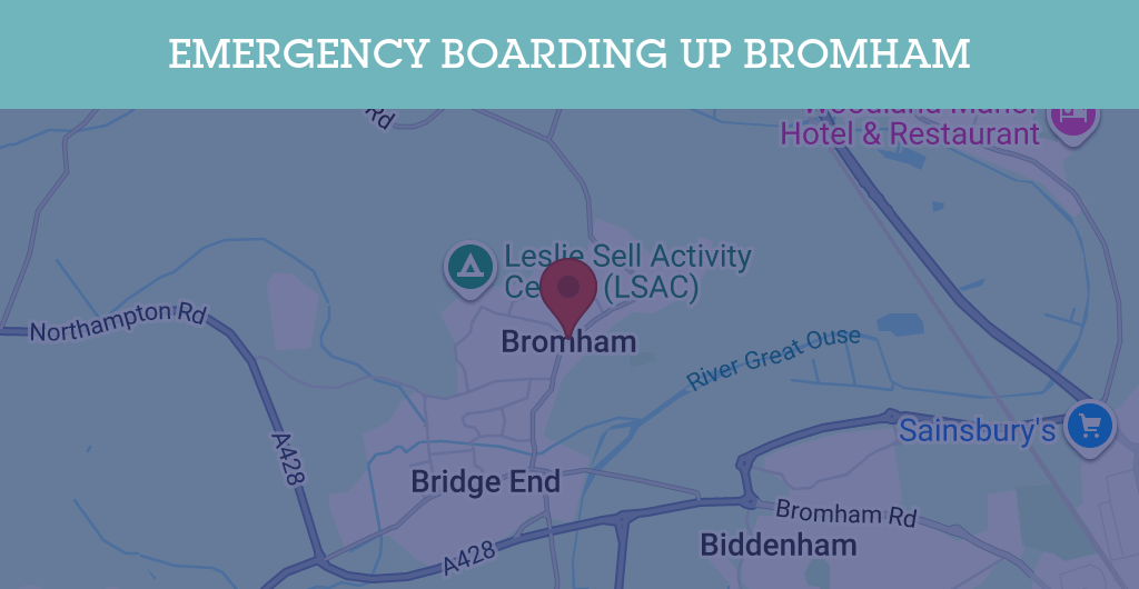 Emergency Boarding Up Services in Bromham - MK43