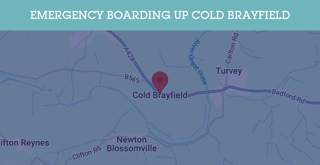 Emergency Boarding Up Services in Cold Brayfield - MK46