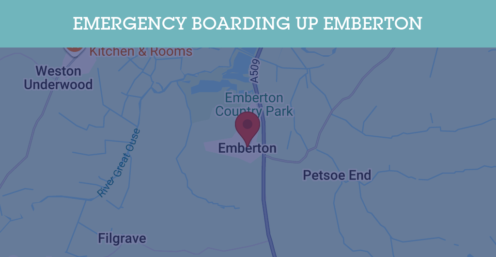 Emergency Boarding Up Services in Emberton - MK46