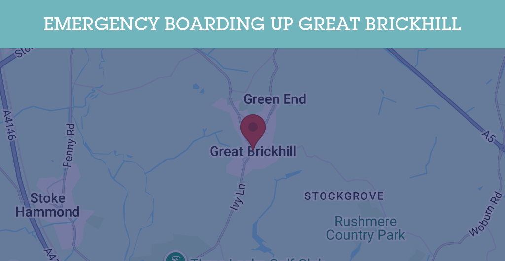 Emergency Boarding Up Services in Great Brickhill - MK17