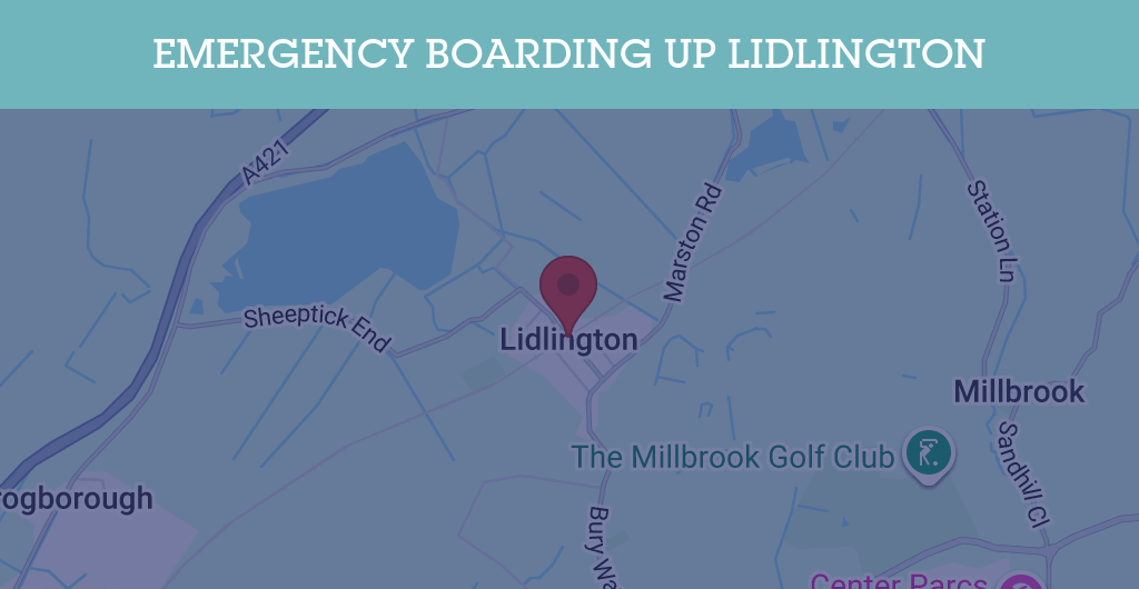 Emergency Boarding Up Services in Lidlington - MK43