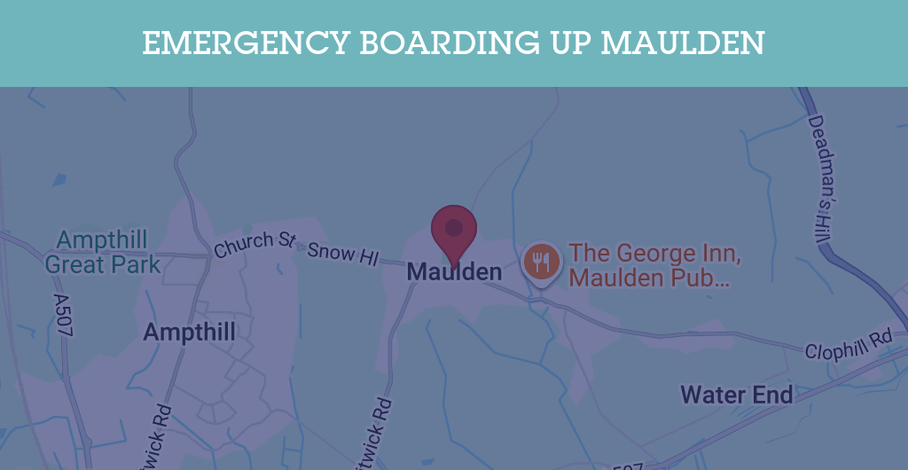 Emergency Boarding Up Services in Maulden - MK45