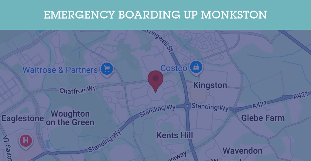 Emergency Boarding Up Services in Monkston - MK10