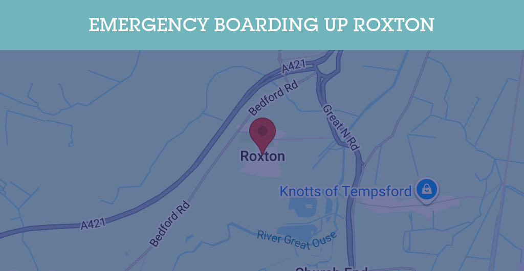 Emergency Boarding Up Services in Roxton - MK44