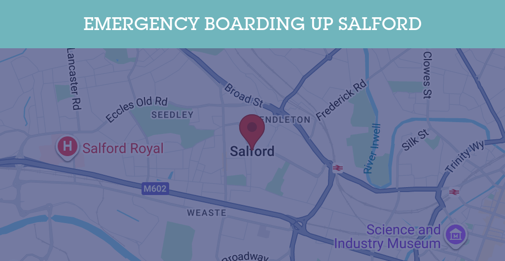 Emergency Boarding Up Services in Salford - MK17