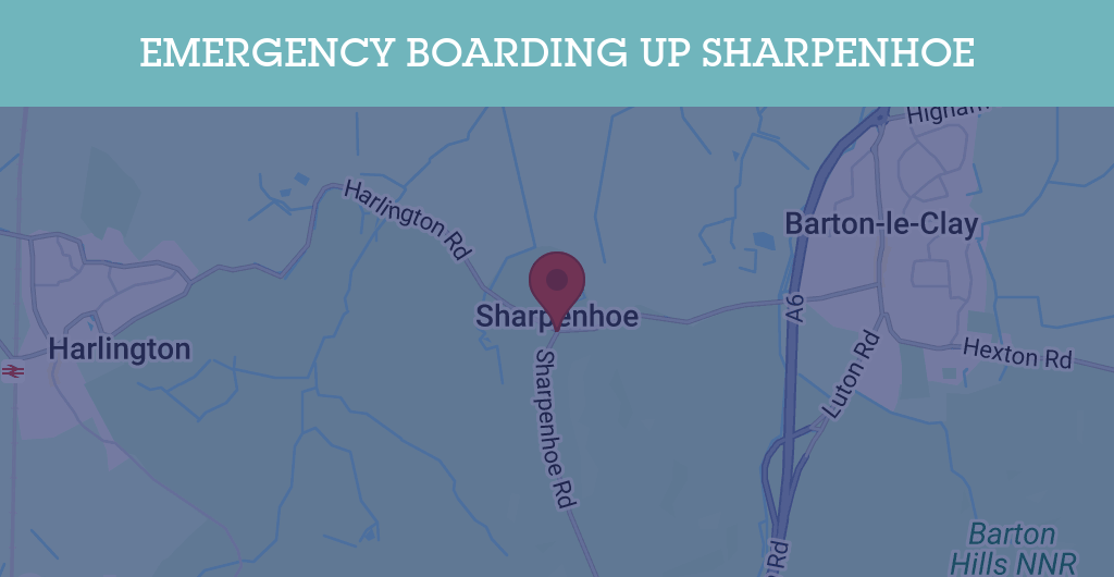 Emergency Boarding Up Services in Sharpenhoe - MK45