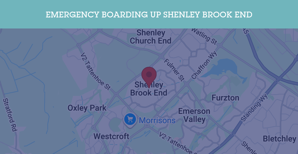 Emergency Boarding Up Services in Shenley Brook End - MK4