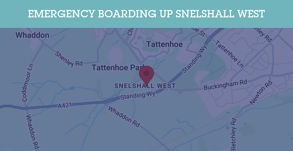 Emergency Boarding Up Services in Snelshall West - MK4