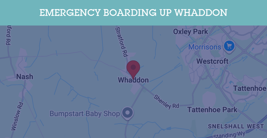 Emergency Boarding Up Services in Whaddon - MK4