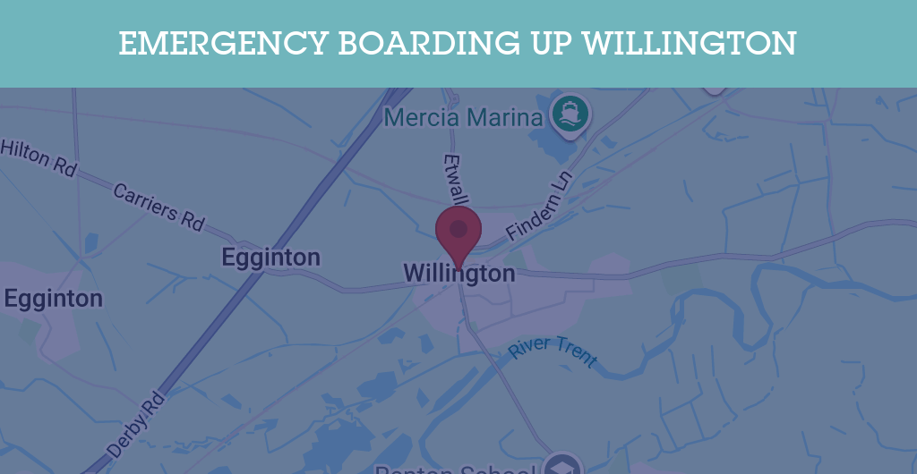 Emergency Boarding Up Services in Willington - MK44