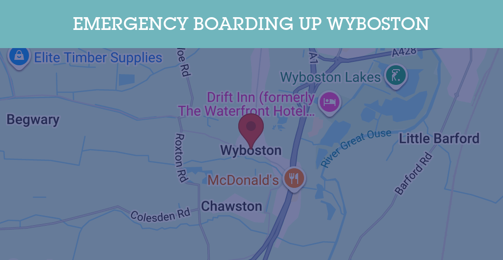 Emergency Boarding Up Services in Wyboston - MK44